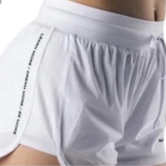 Alphalete Active Shorts white high visibility - Picture 2 of 11